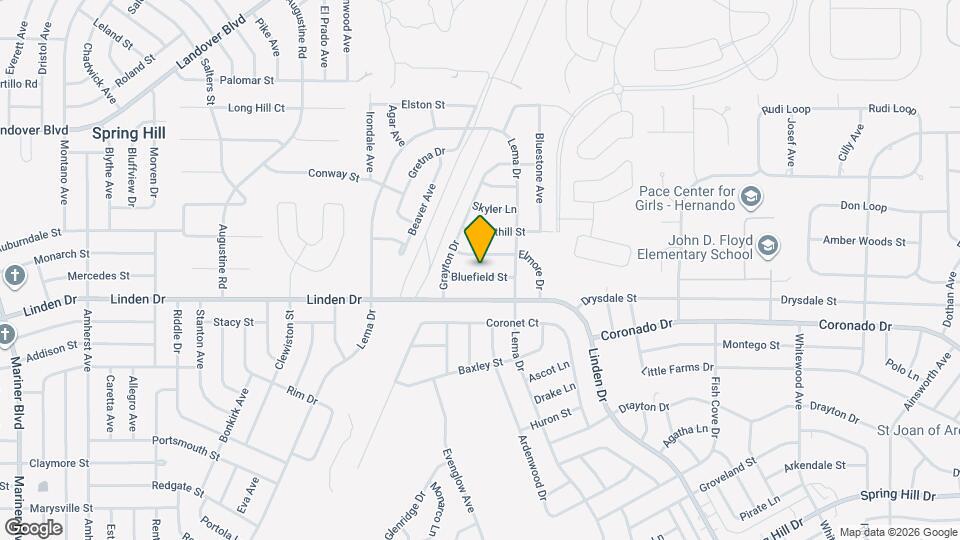 12207 Bluefield St Map and Location Details