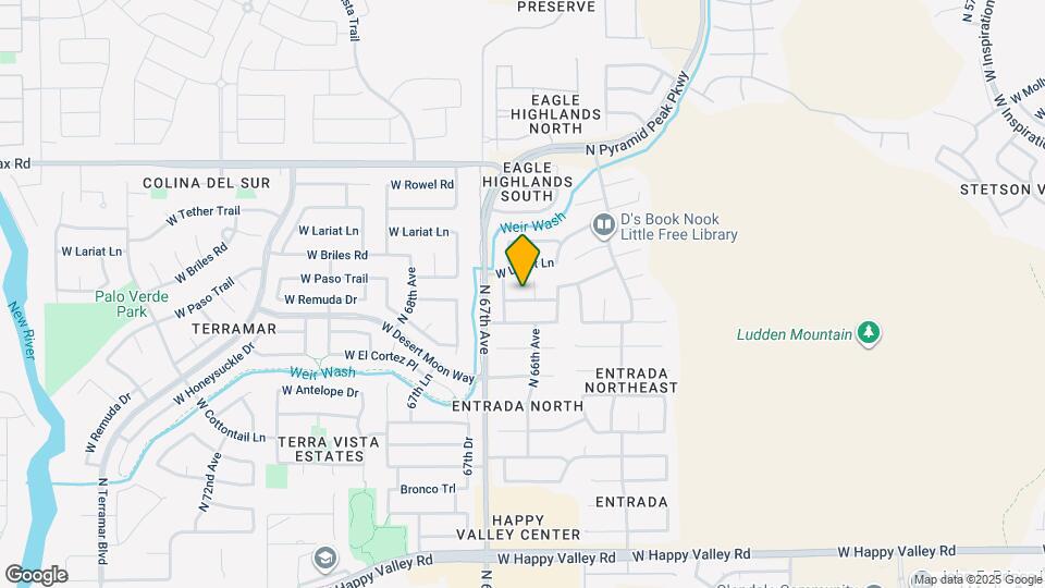 6622 W Paso Trail Map and Location Details