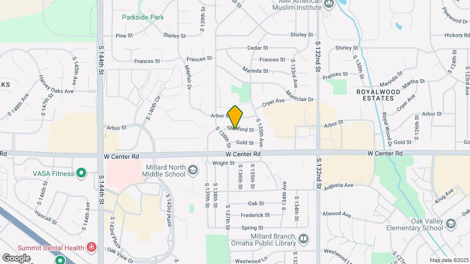 13619 Stanford St Map and Location Details