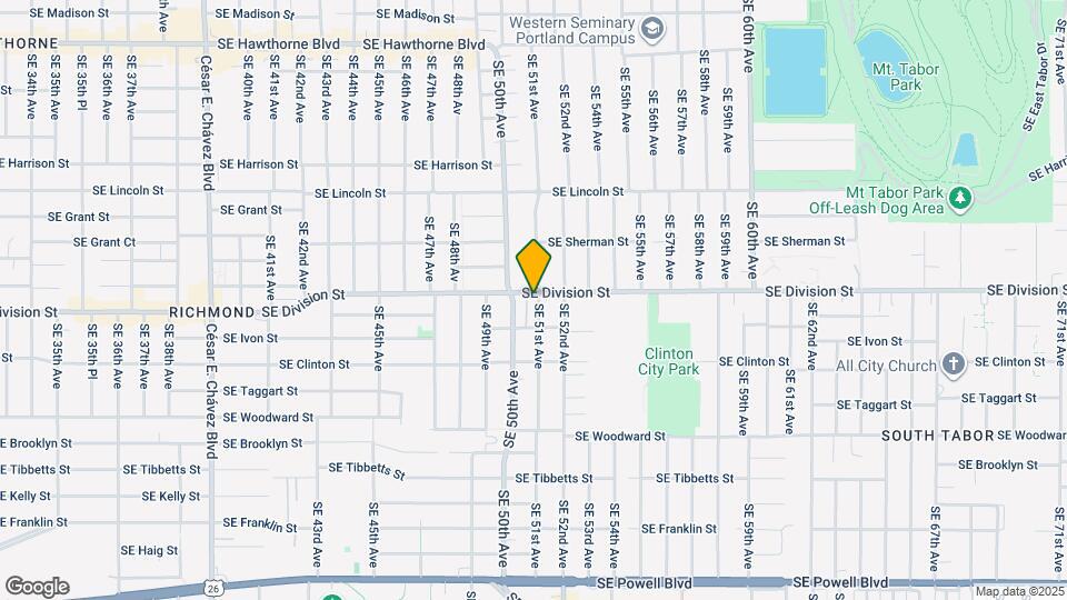 2515 SE 51st Ave, Unit #18 Map and Location Details