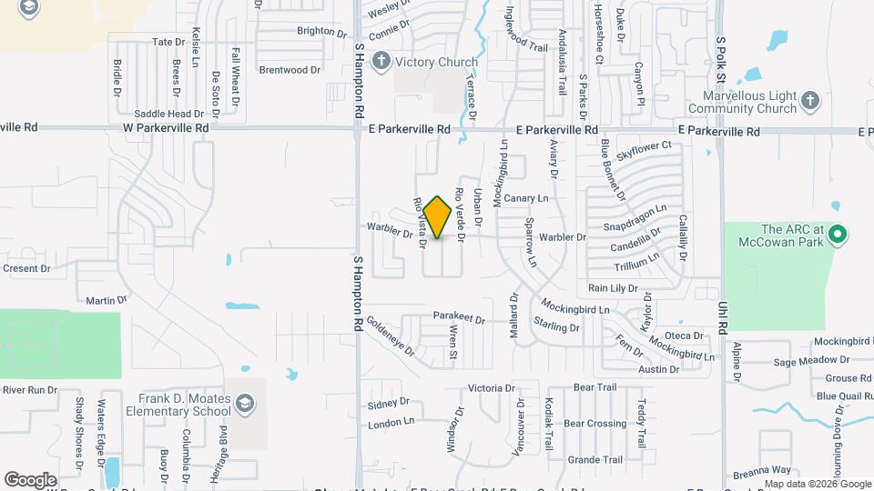 1205 Rio Bravo Dr Map and Location Details