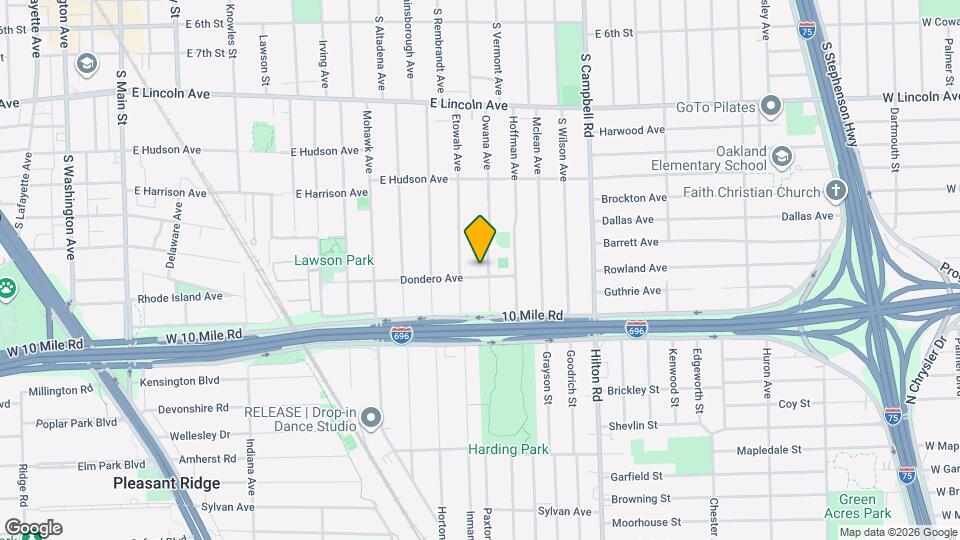 1414 Owana Ave Map and Location Details