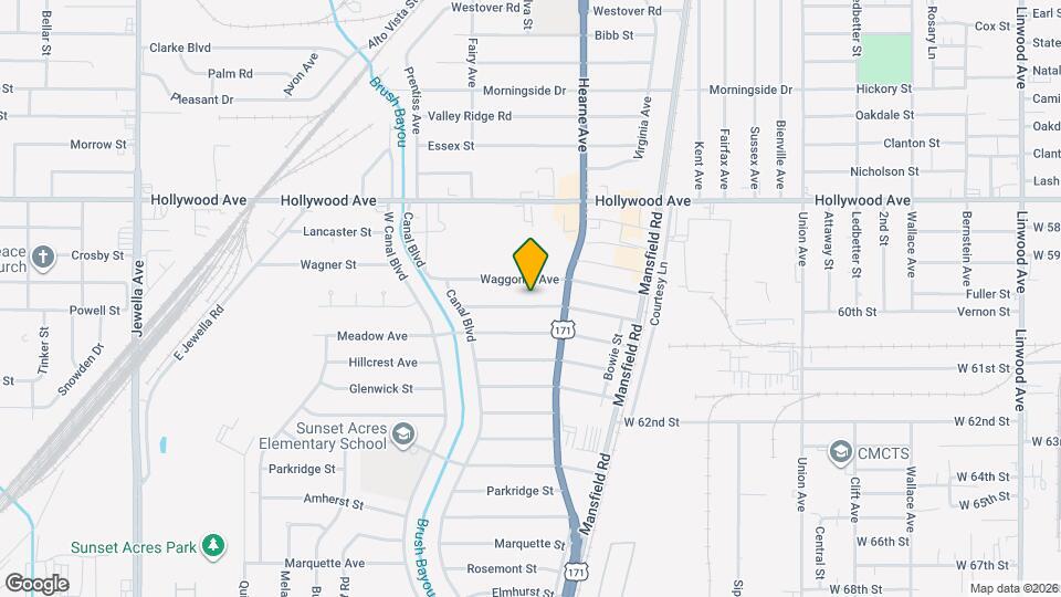 2726 Lakehurst Ave Mapa y Detalles de la Ubicación