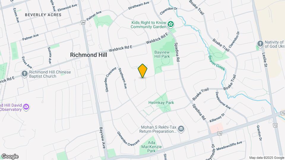 67 Glenayr Rd Map and Location Details