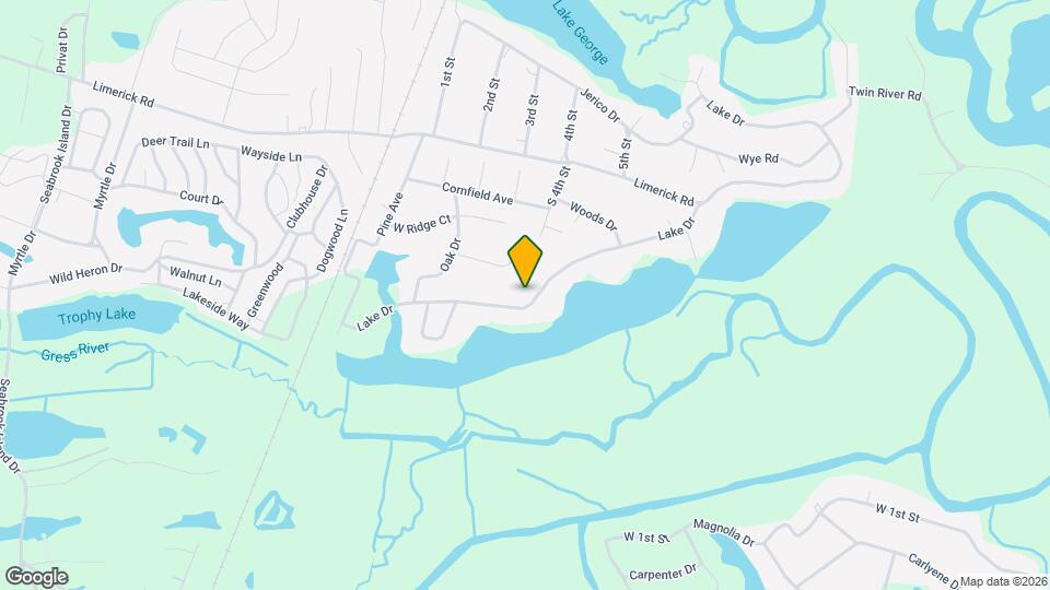 454 Lake Dr Map and Location Details