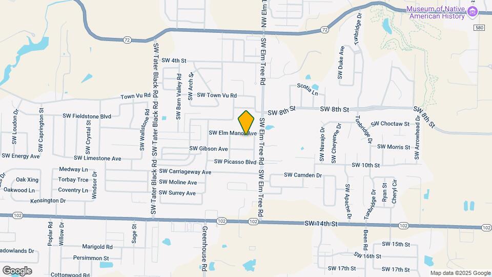 3405 SW Elm Manor Ave Map and Location Details