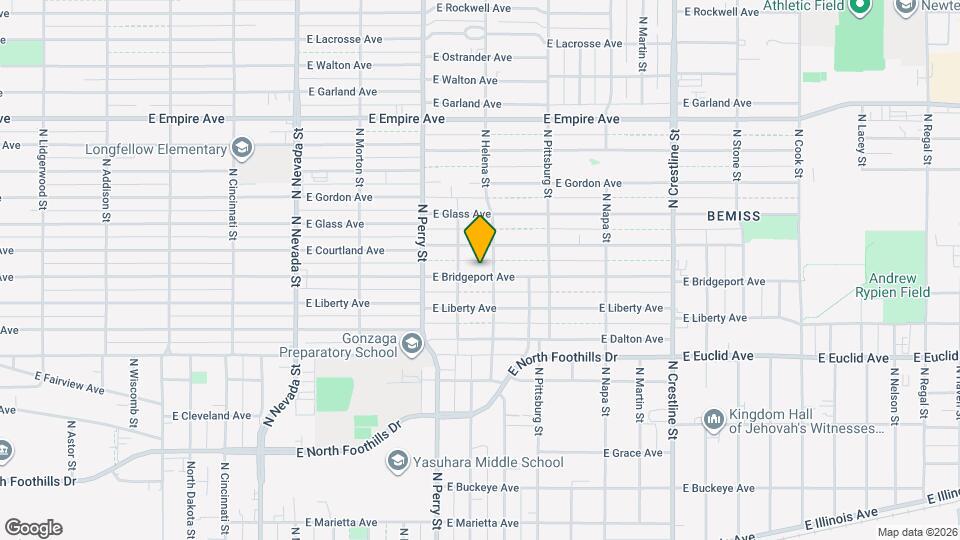 1517 E Bridgeport Ave Map and Location Details