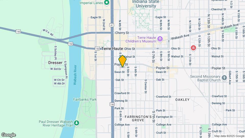 320 S 4th St Map and Location Details