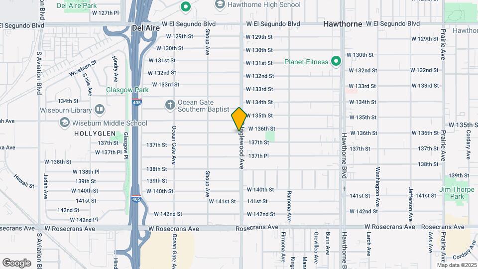 4802-4806 W 136th St Mapa y Detalles de la Ubicación