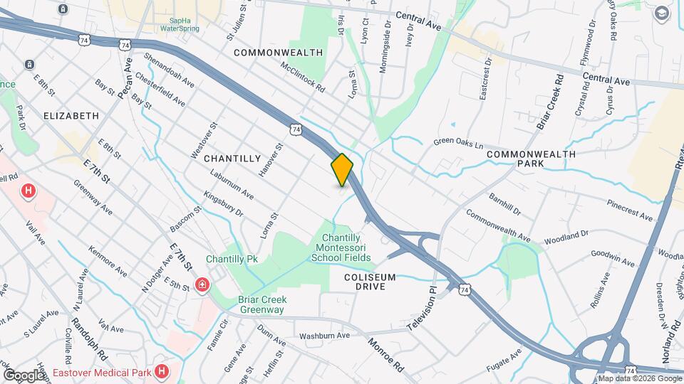 2737 Shenandoah Ave Map and Location Details