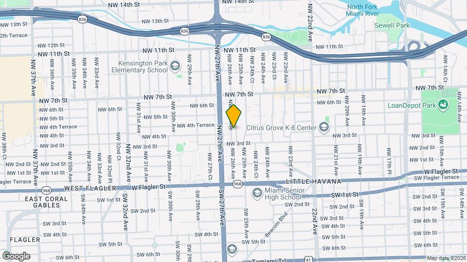 420 NW 25th Ct, Unit 629 Map and Location Details