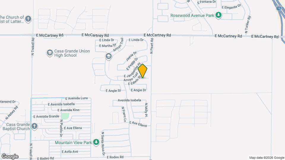 1465 E Chandler Ct Map and Location Details