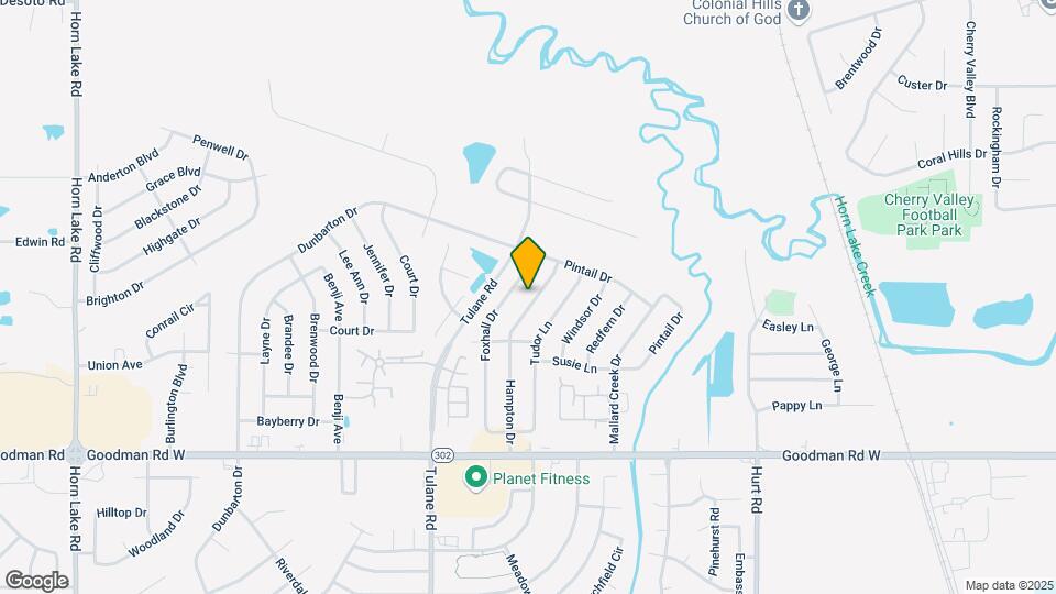 7123 Hampton Dr Map and Location Details