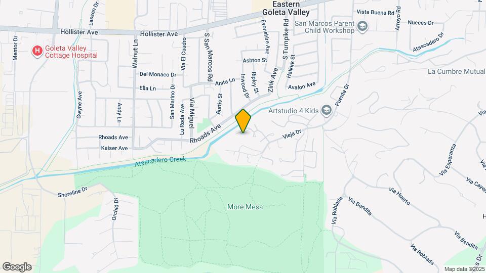 869 Via Abajo Map and Location Details