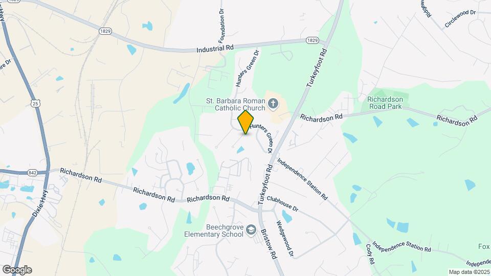 3905 Gunstock Ct Map and Location Details