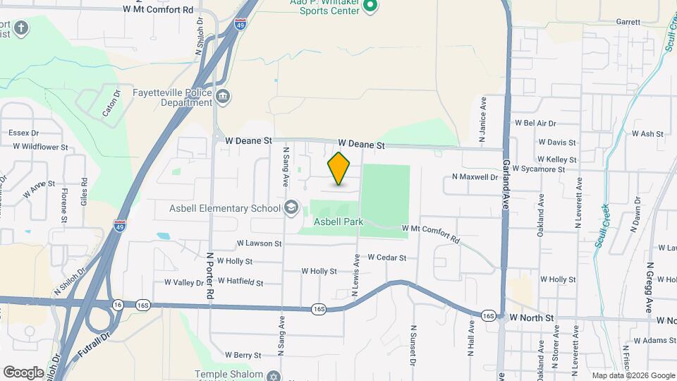 Pleasant Woods Townhomes Map and Location Details