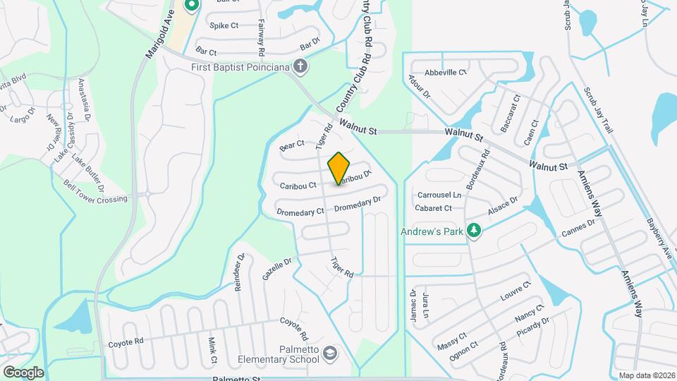 707 Dromedary Dr Map and Location Details