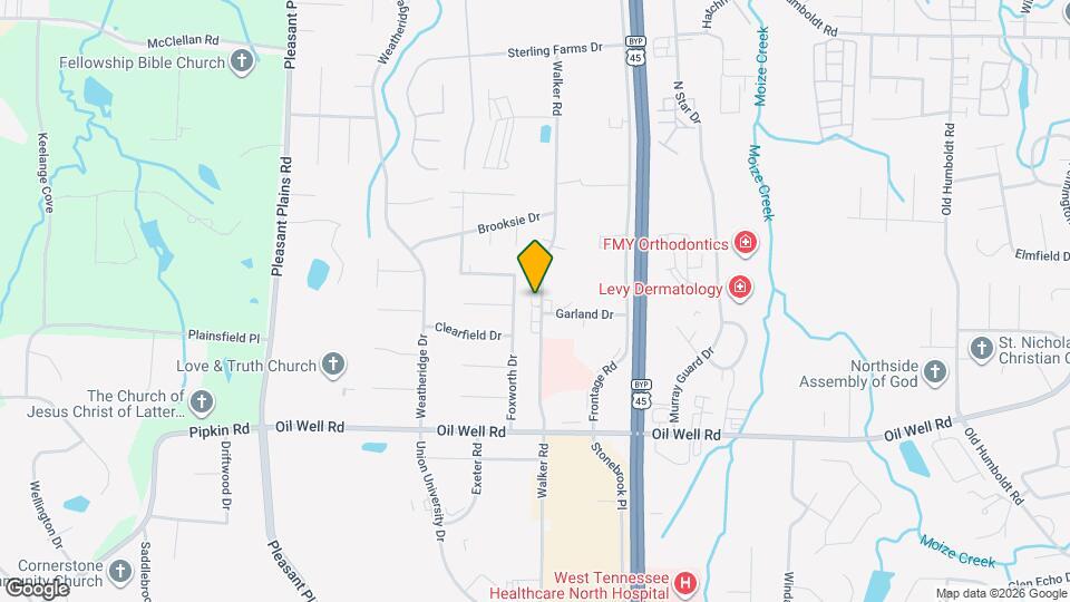 725 Walker Rd Map and Location Details