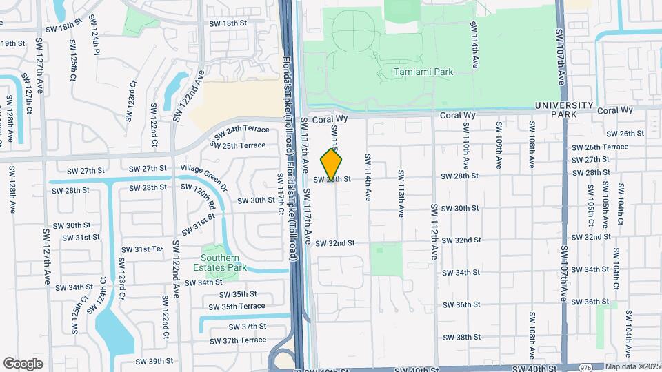 2812 SW 115th Ave Mapa y Detalles de la Ubicación