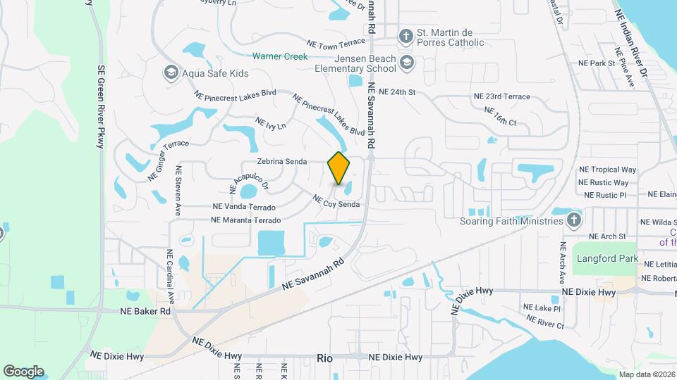 1985 NE Collins Cir, Unit Savanna Club Jensen 2-10 Map and Location Details