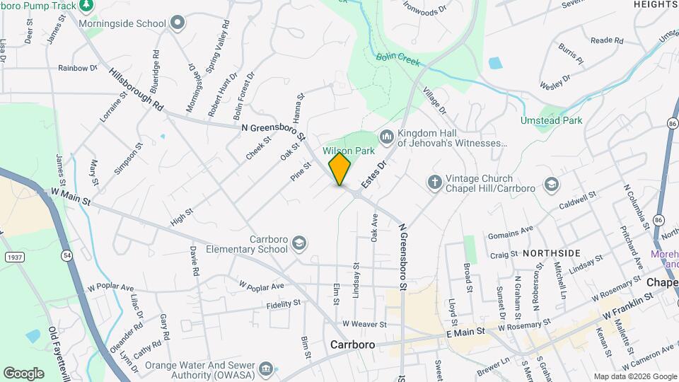 102 Todd St Map and Location Details