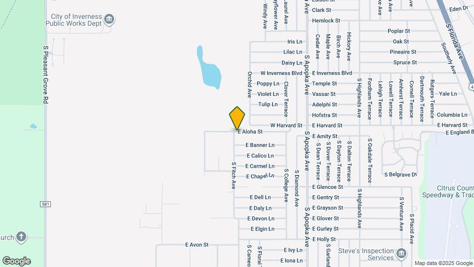 5920 E Aloha St Map and Location Details