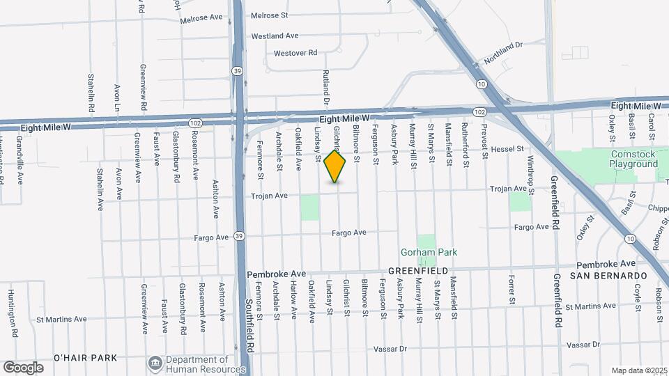 20211 Gilchrist St Mapa y Detalles de la Ubicación