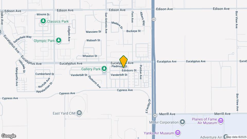 6850 Edinboro St Map and Location Details