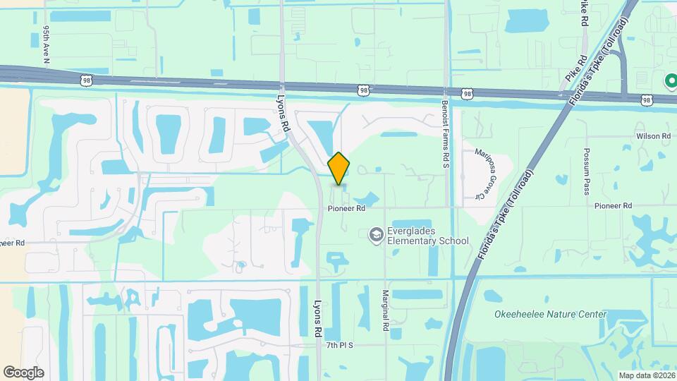 8421 Pioneer Rd Map and Location Details