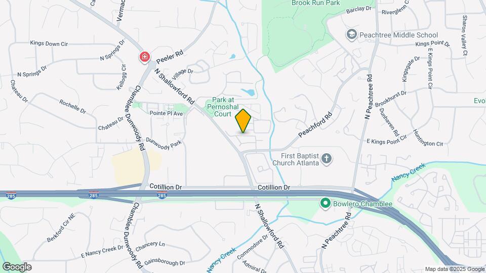 1970 Peachford Rd Map and Location Details