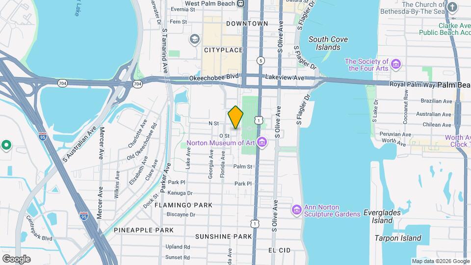 501 O St Map and Location Details