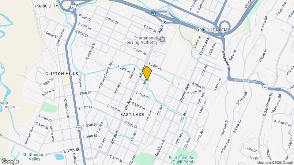 2904 5th Ave Map and Location Details