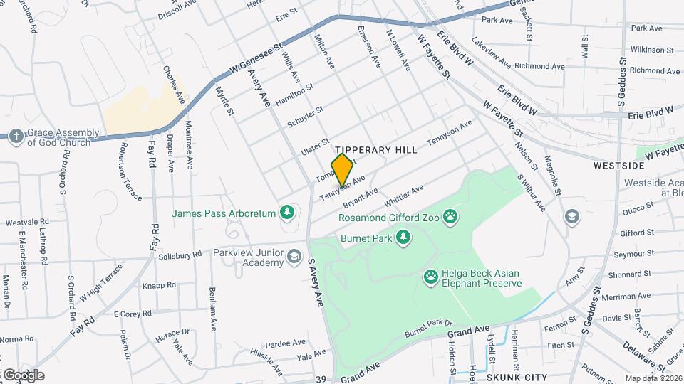 513-15 Tennyson Ave Mapa y Detalles de la Ubicación