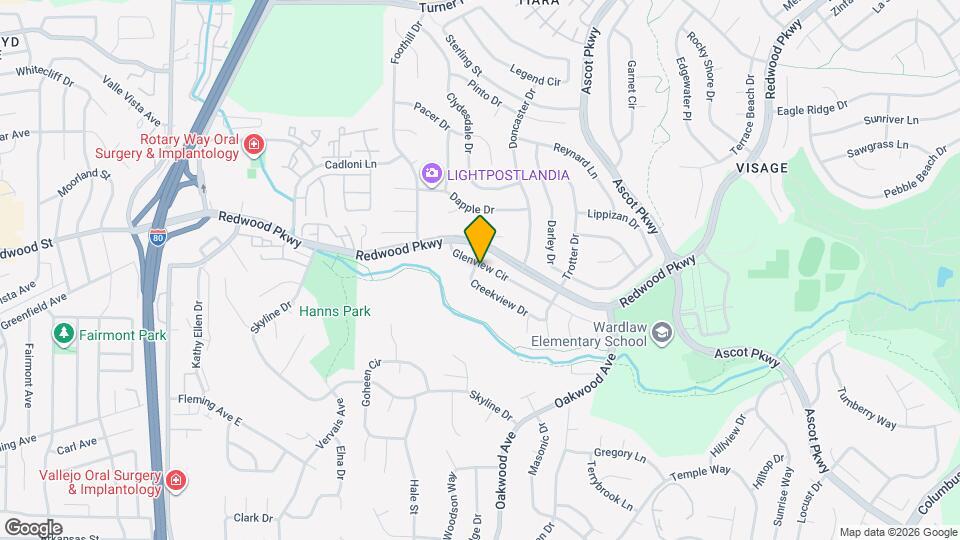 205 Glenview Cir, Unit 262B Mapa y Detalles de la Ubicación