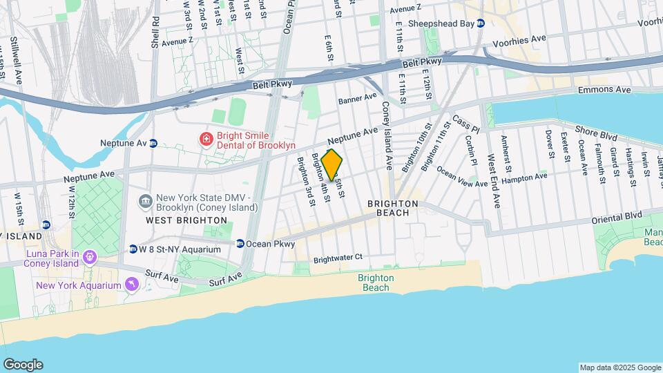 412 Ocean View Ave Map and Location Details