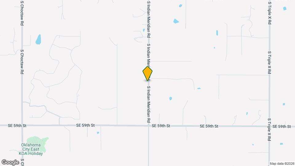 5617 S Indian Meridian Rd Map and Location Details