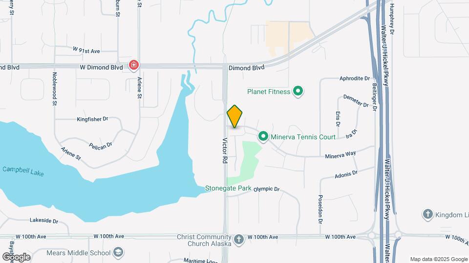 2200 Minerva Way Map and Location Details