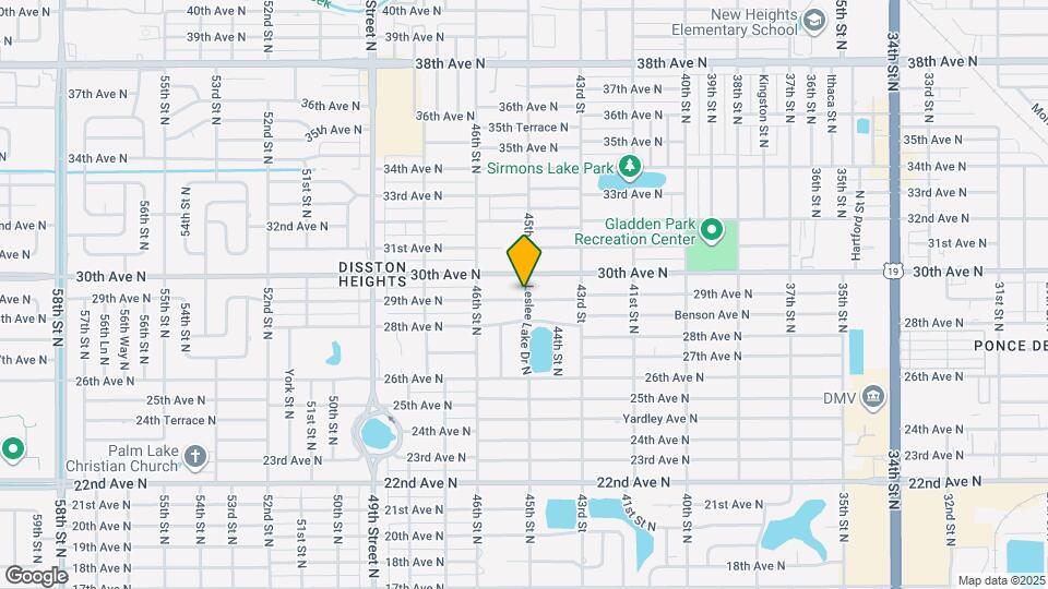 2900 Leslee Lake Dr N Map and Location Details