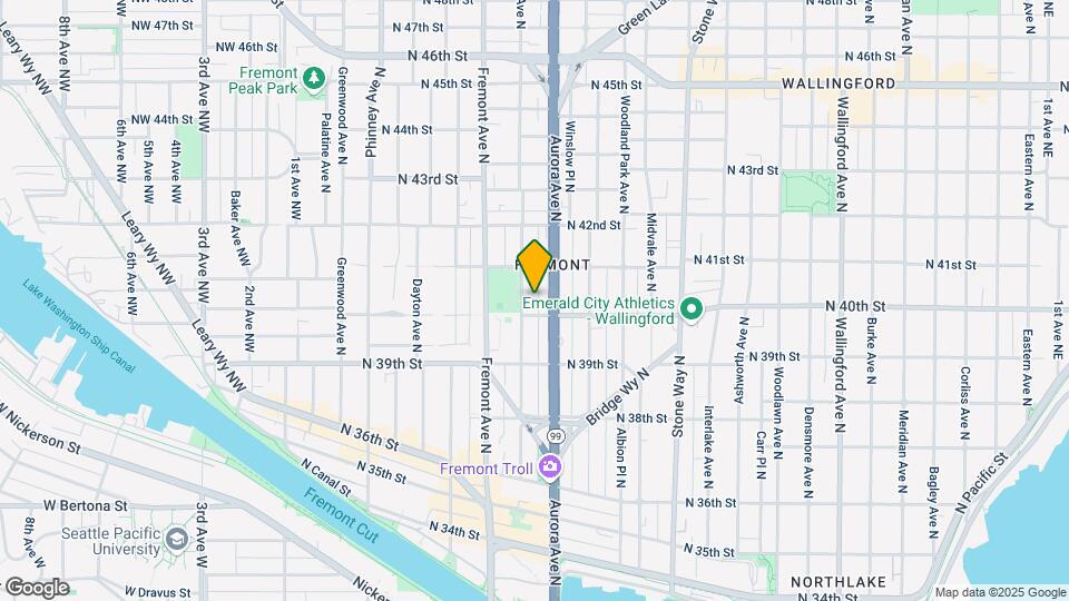 4012B Linden Ave N Map and Location Details