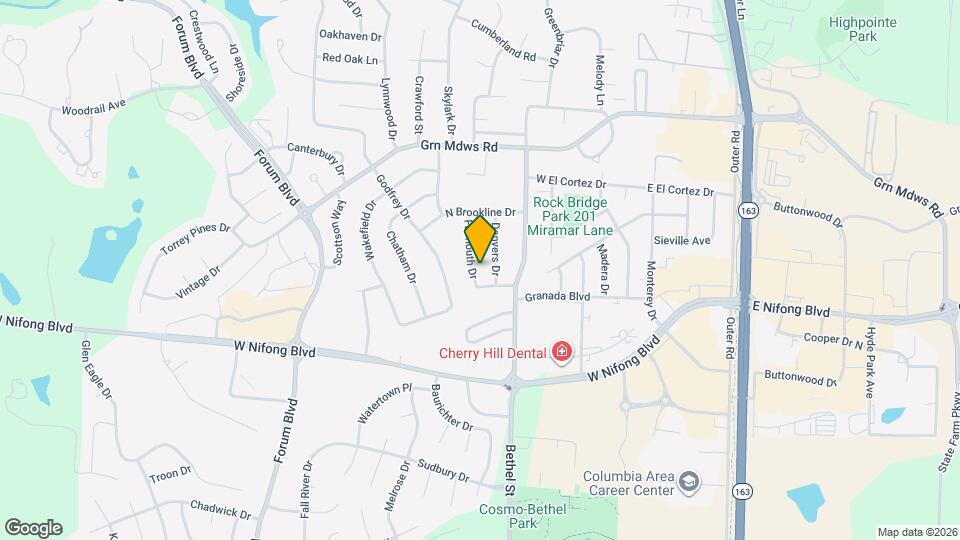 3700 Falmouth Dr Map and Location Details