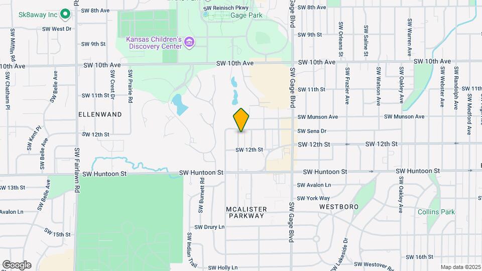1158 SW Hillsdale St Map and Location Details