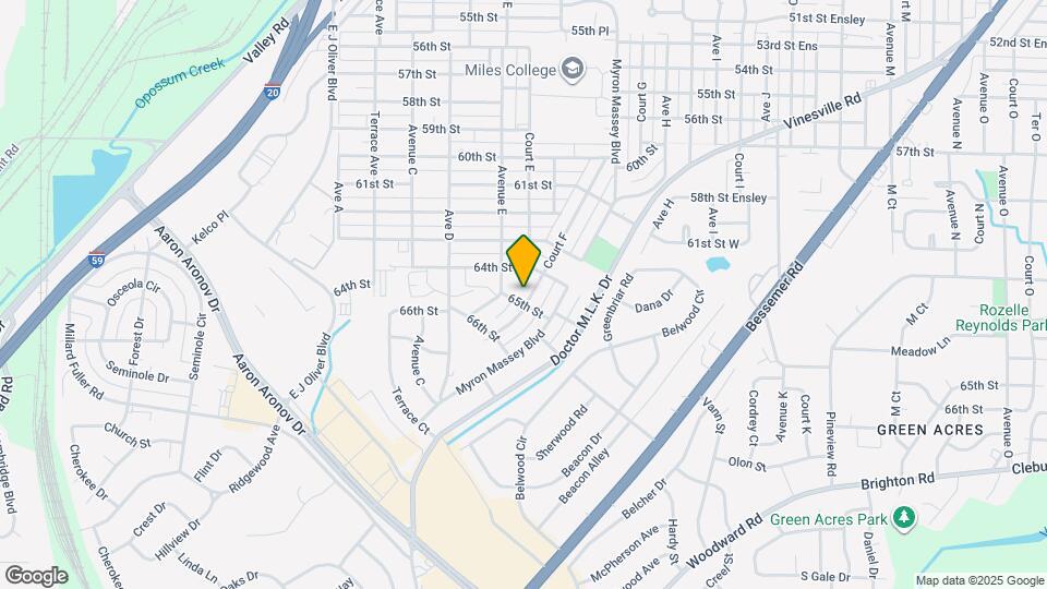 6429 Court F Mapa y Detalles de la Ubicación