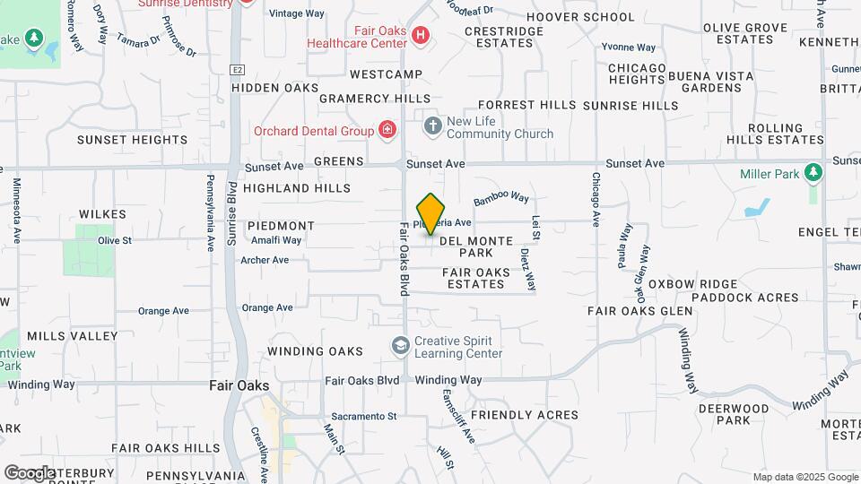 8125 Monte Park Ave Mapa y Detalles de la Ubicación