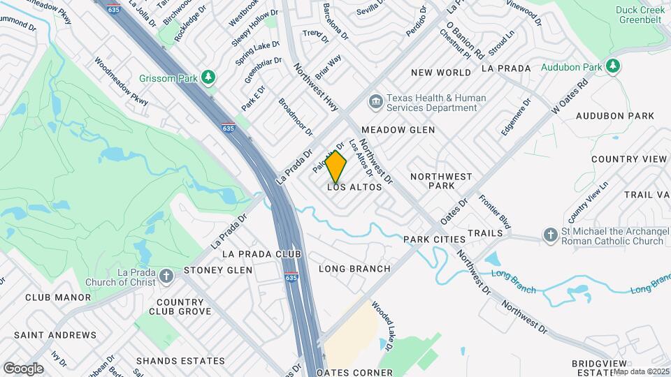1823 Cordova Dr Mapa y Detalles de la Ubicación