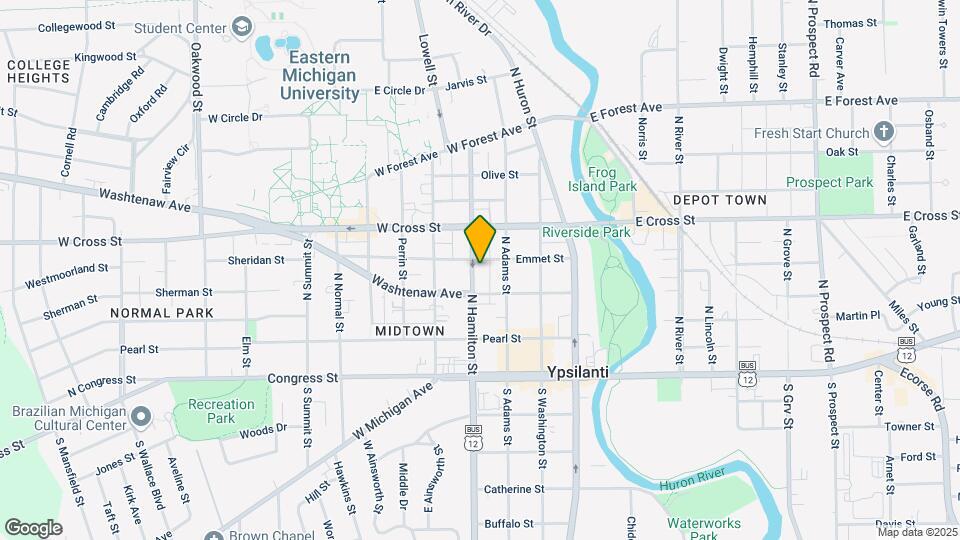 216 N Hamilton Dr Map and Location Details