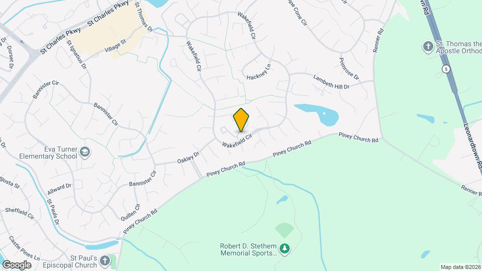 2693 Red Lion Pl Map and Location Details