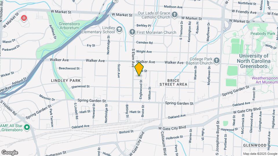 712 Englewood St Map and Location Details