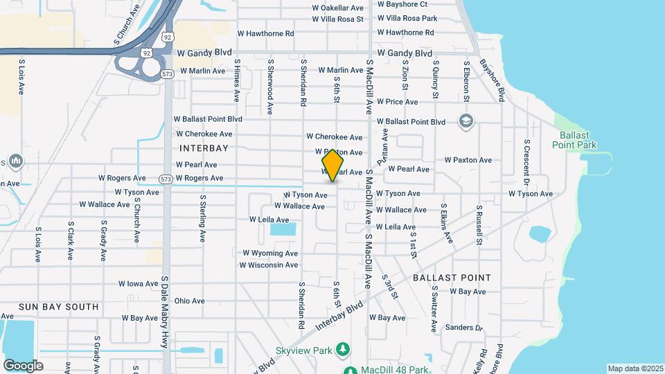3202 W Rogers Ave Map and Location Details