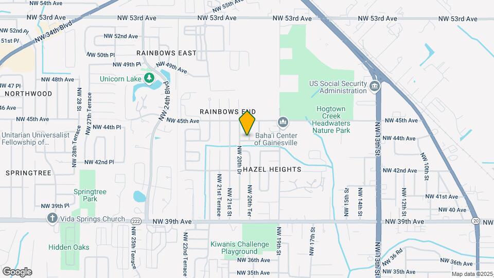 4322 NW 20th Ter Mapa y Detalles de la Ubicación