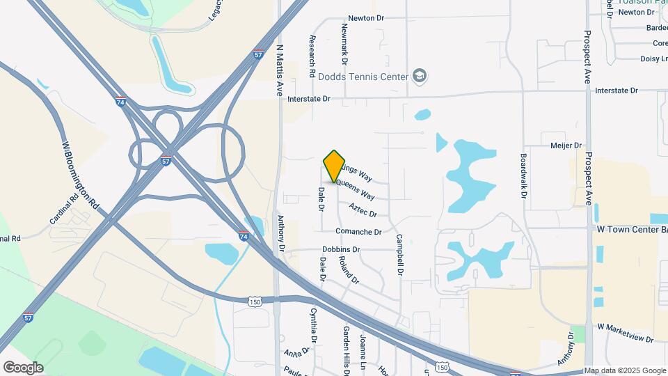 2605 Roland Dr, Unit A Map and Location Details